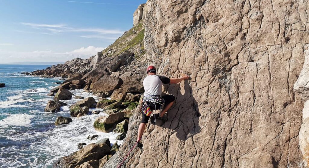 Rock climbing with a disability