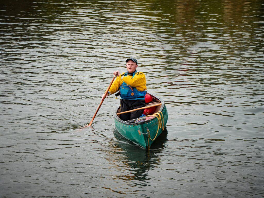 Owen Martin Canoeing