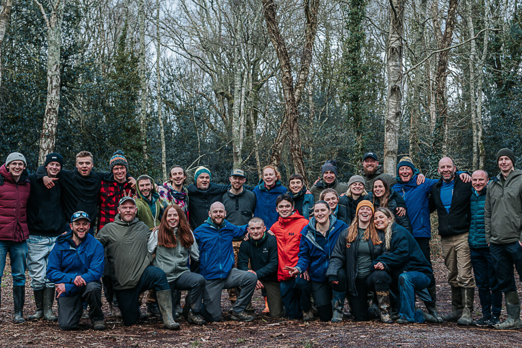 Group of our latest Trainee's from Outdoor Instructor Training Course
