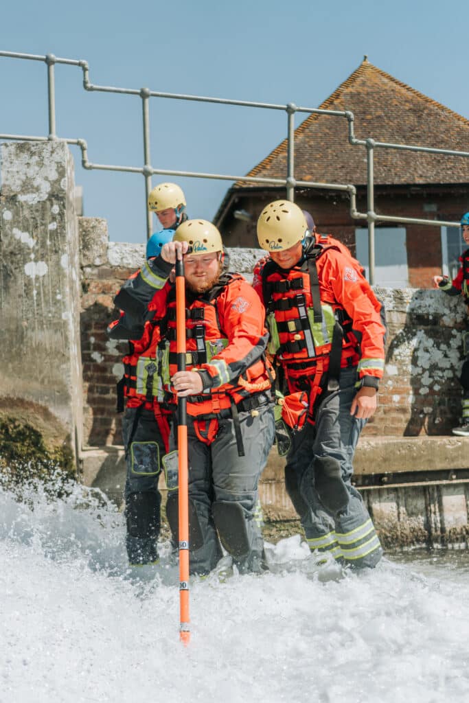 Water Rescue Training in Construction