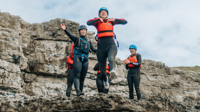 Alder Trust Coasteering 08