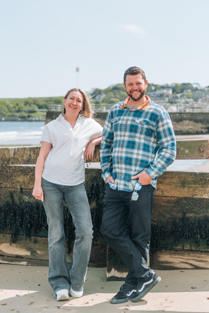 Land & Wave new owners Rosie and Alex